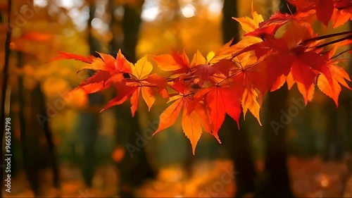 maple leaves in autumn