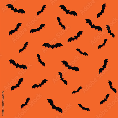 bats on colored background, halloween, halloween background