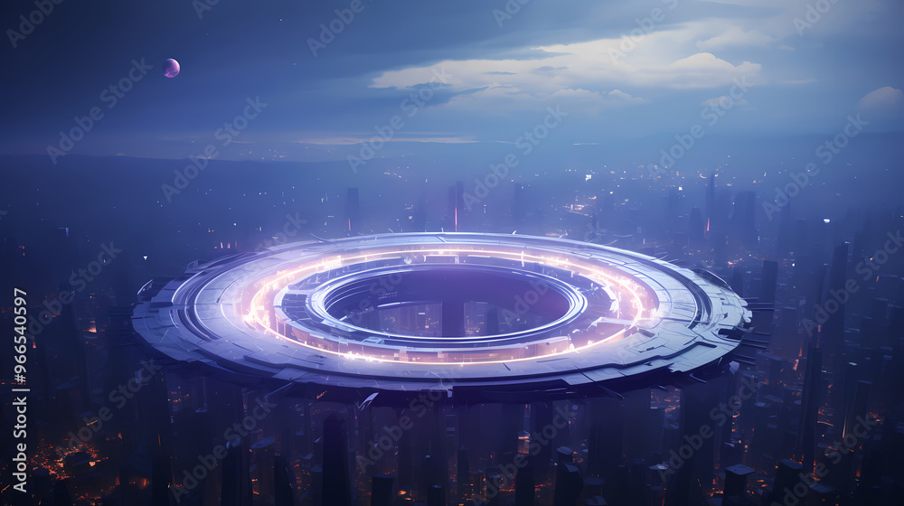 The center of the future city