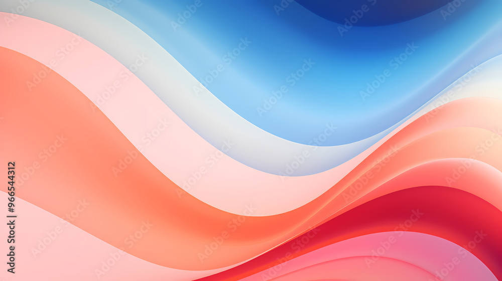 Obraz premium Abstract color flow