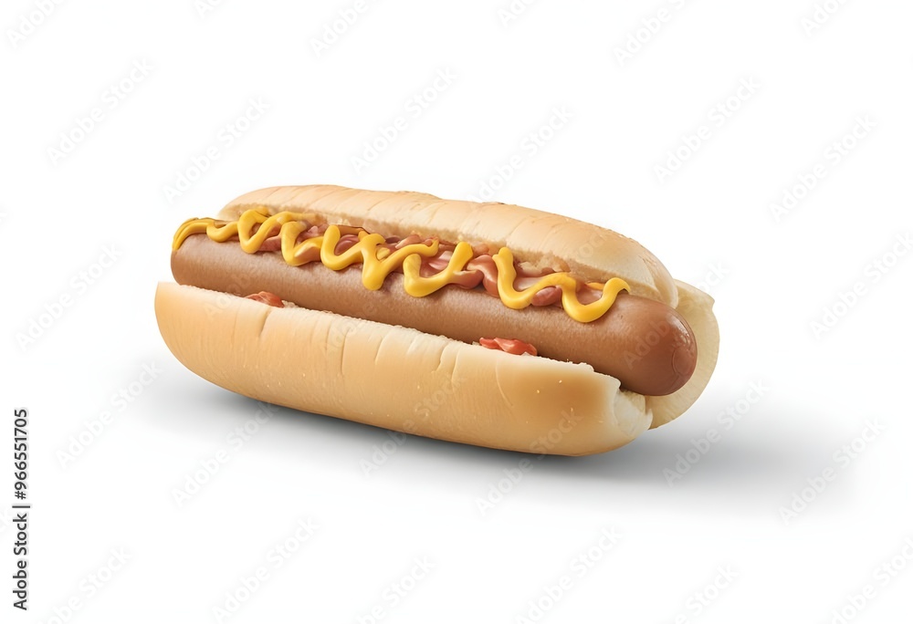 hot dog with mustard hot dog with mustard