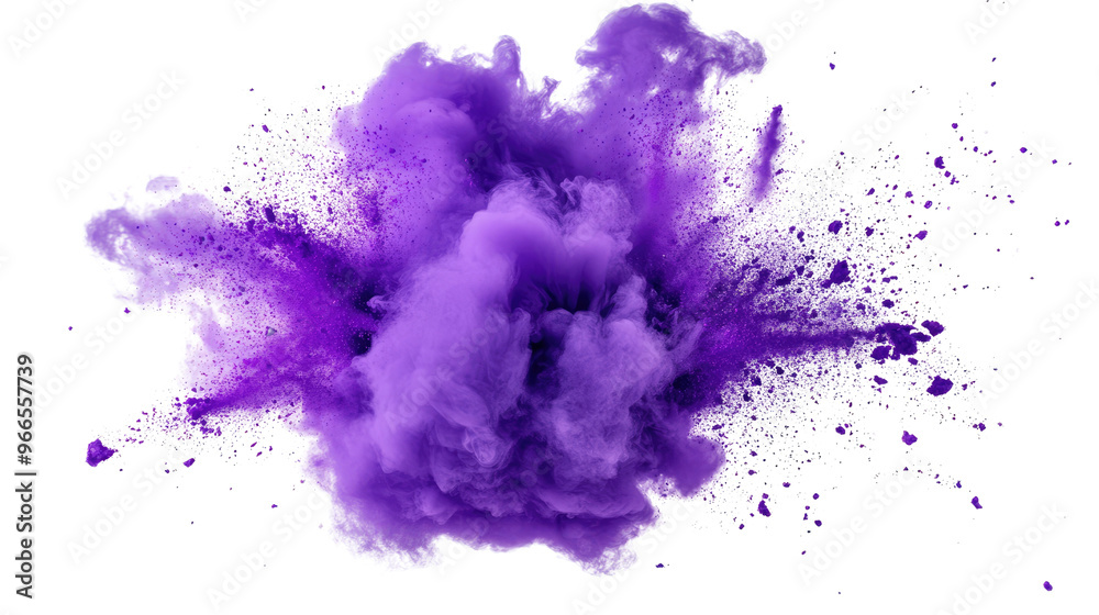 explosion on transparent background