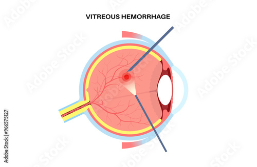 Vitreous hemorrhage poster