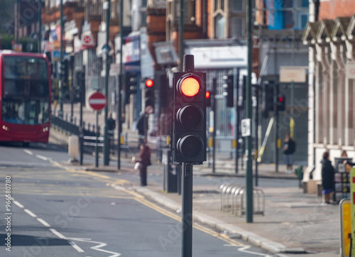 Wallpaper Mural Transportation in London city, roads, road signes, street signes, warnings, indicating of directions in Great Britain, city life in England Torontodigital.ca