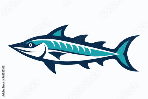 A beautiful Barracuda vector design