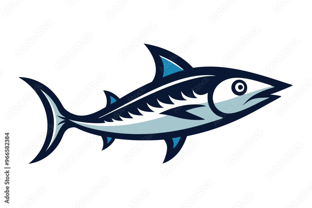 A beautiful Barracuda vector design A beautiful Barracuda vector design