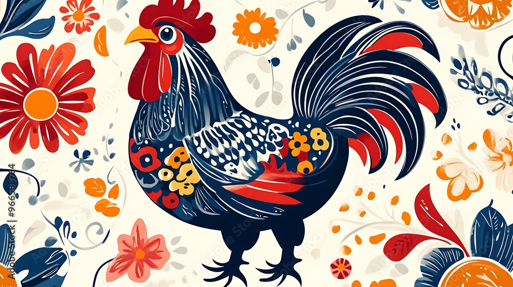 Fototapeta premium Portugal pattern background