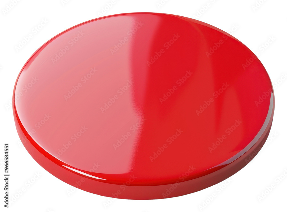 PNG Glossy red circular button PNG Glossy red circular button