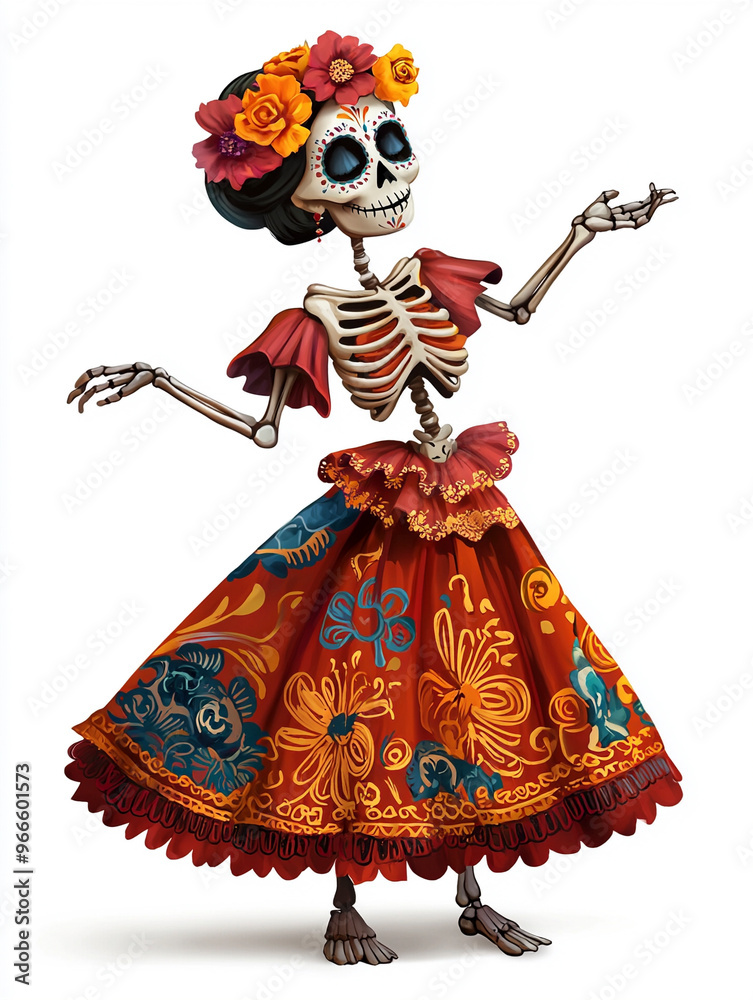 Character of Dia De Los Muertos Character of Dia De Los Muertos