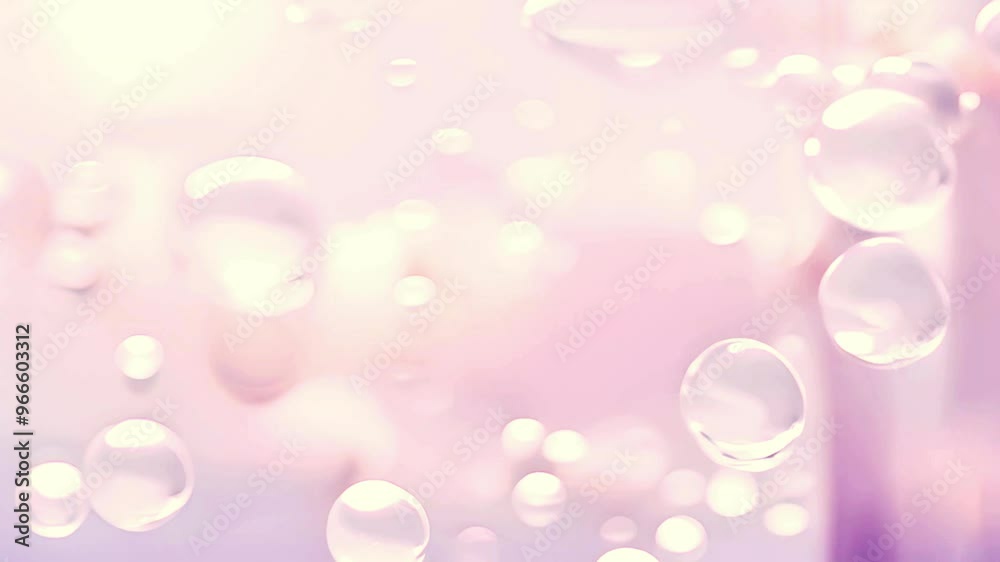 pink bokeh background