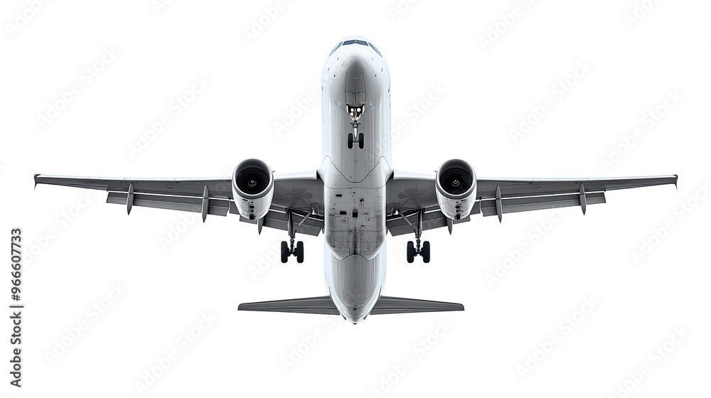Fototapeta premium airplane on a transparent background