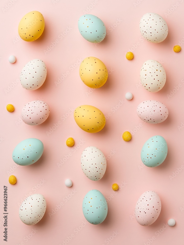 Easter Eggs Pattern. Easter Eggs Pattern.
