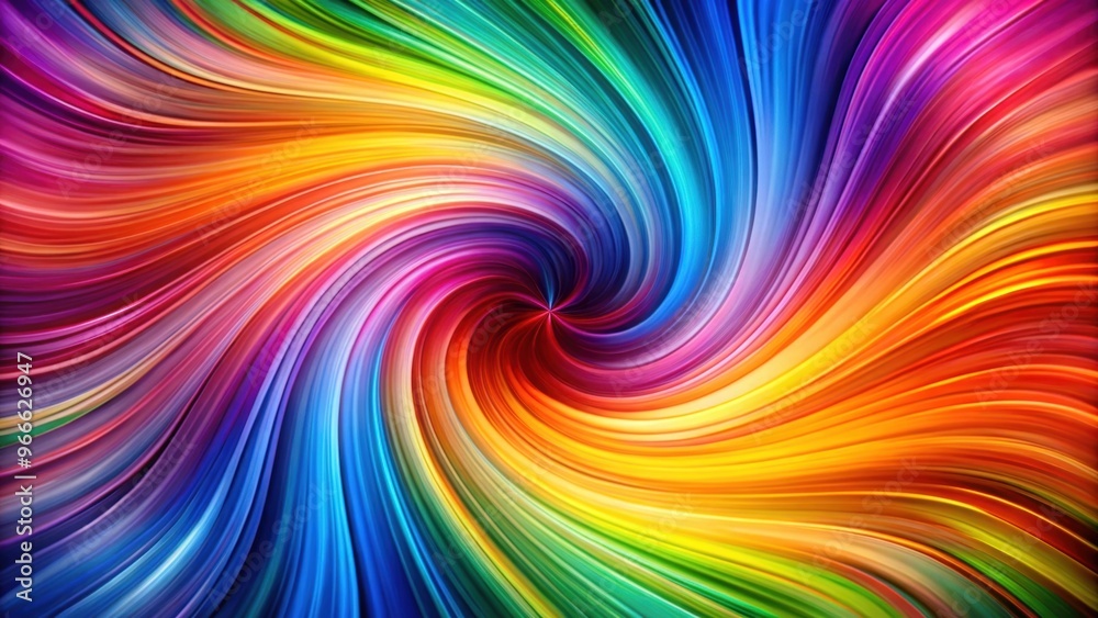 Vibrant and dynamic colorful swirl , rainbow, bright, vibrant, energy, excitement, movement, motion, fluid, swirl