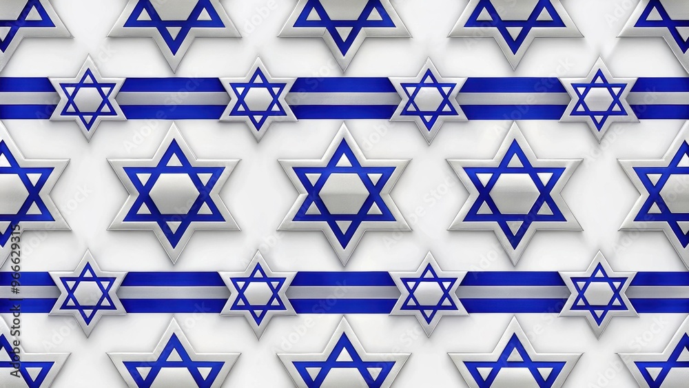 Realistic Israel flag fabric seamless pattern , Israel, flag, fabric, seamless, close up, background, texture Realistic Israel flag fabric seamless pattern , Israel, flag, fabric, seamless, close up, background, texture