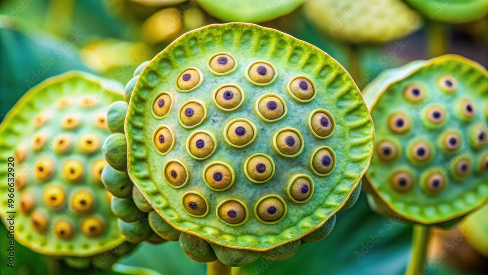 Close up of Lotus seeds in their pod , Lotus, seeds, pod, plant, close up, macro, nature, organic, seed pod, botanical, flower Close up of Lotus seeds in their pod , Lotus, seeds, pod, plant, close up, macro, nature, organic, seed pod, botanical, flower