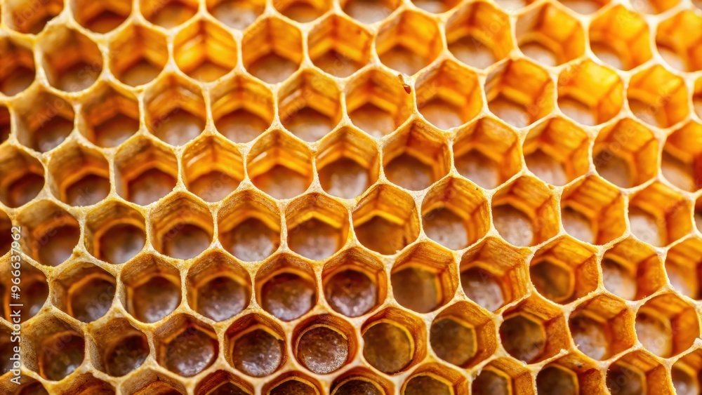 Close-up of honeycomb bee cells showing intricate patterns and texture , honeycomb, bees, cells, background, texture, close-up Close-up of honeycomb bee cells showing intricate patterns and texture , honeycomb, bees, cells, background, texture, close-up