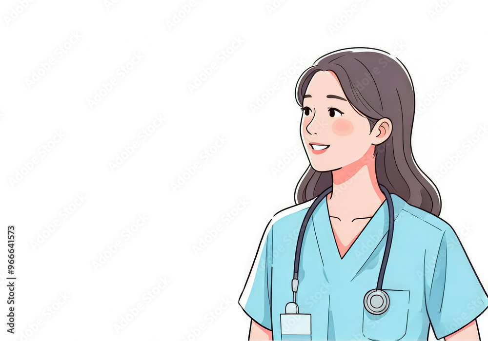 doctor healthy design with copy space