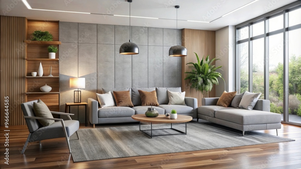 Modern living room with sleek furniture and minimalistic decor, modern, living, room, sleek, furniture, minimalistic Modern living room with sleek furniture and minimalistic decor, modern, living, room, sleek, furniture, minimalistic