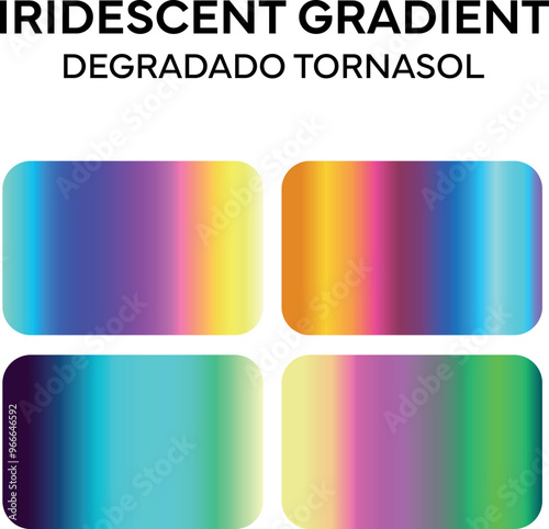 Degradado tornasol 