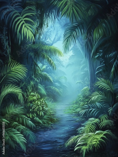 Mysterious Jungle Path.