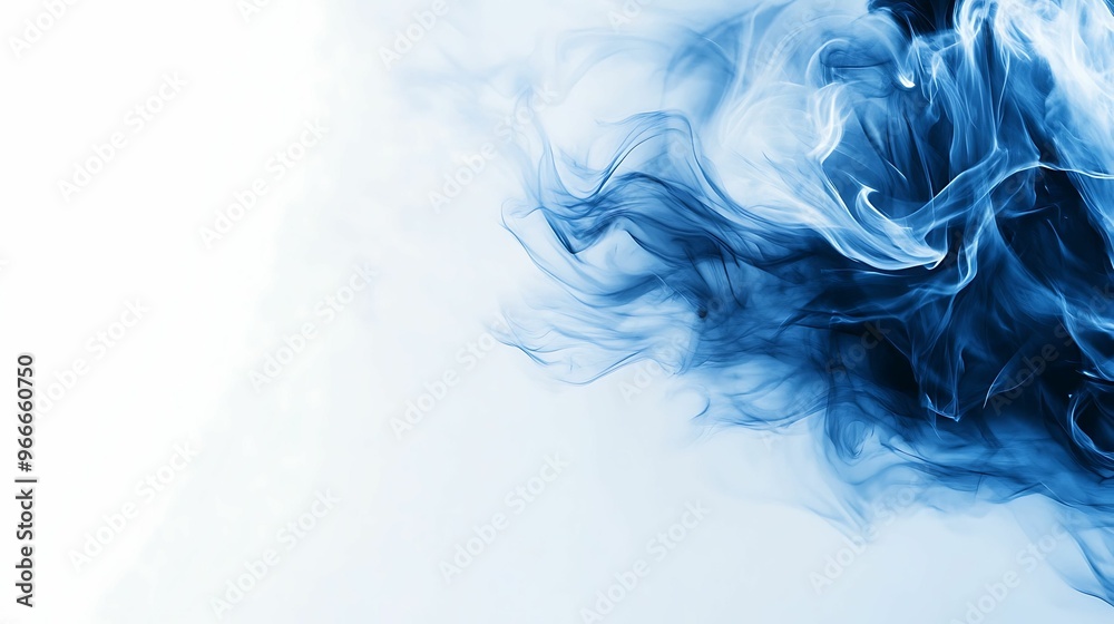 Mellow Watercolor Blend Abstract Blue Smoke Effect on White Background for Design Use Scenic Watercolor Blend Mellow Watercolor Blend Abstract Blue Smoke Effect on White Background for Design Use Scenic Watercolor Blend