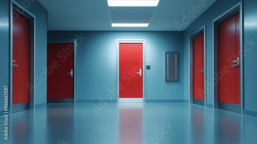 Red Doors Corridor