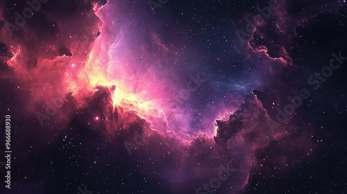 Gleaming cosmic aura backgrounds