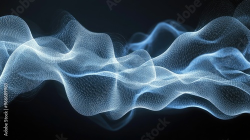 Electric abstract waves pulse with energy