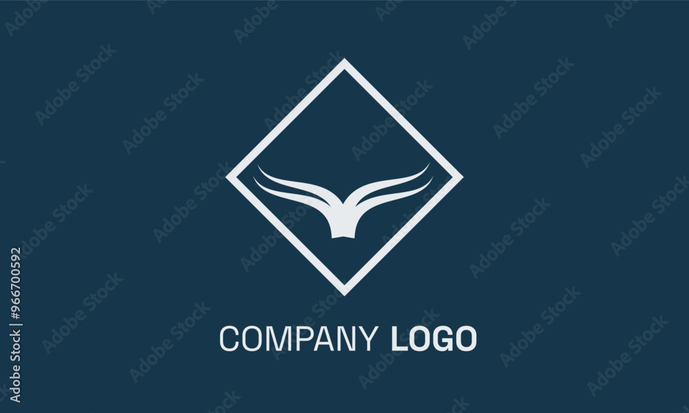 Obraz premium The bulls head abstract logo design