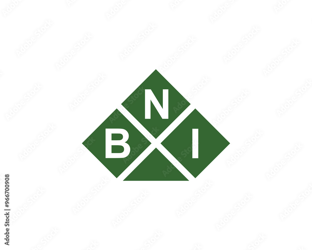 BNI logo design vector template. BNI BNI logo design vector template. BNI