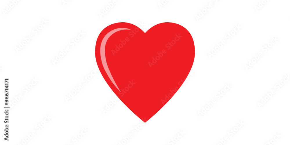 Heart isolated. Sign on white background. Romantic symbol linked, join, love, passion and wedding. Template for t shirt, apparel, card, poster. Design element of valentine day. Vector illustration Heart isolated. Sign on white background. Romantic symbol linked, join, love, passion and wedding. Template for t shirt, apparel, card, poster. Design element of valentine day. Vector illustration