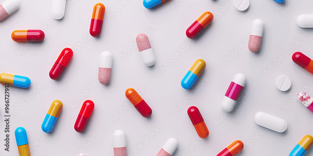 Variety of Pills and Capsules Variety of Pills and Capsules
