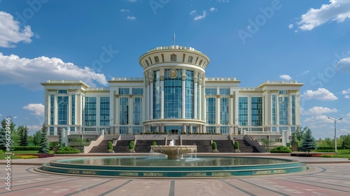 Akorda Presidential Palace in Astana, Kazakhstan – July 29, 2024