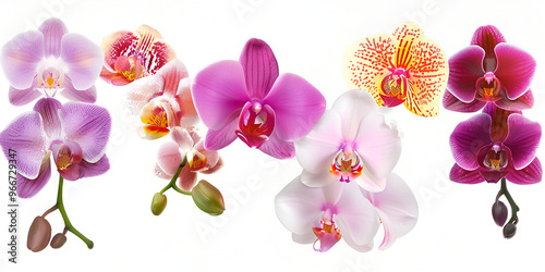 Pink Orchid Flowers