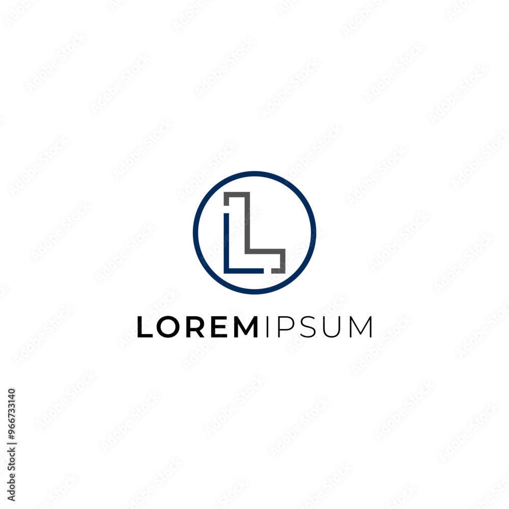 Letter L Logo design Letter L Logo design