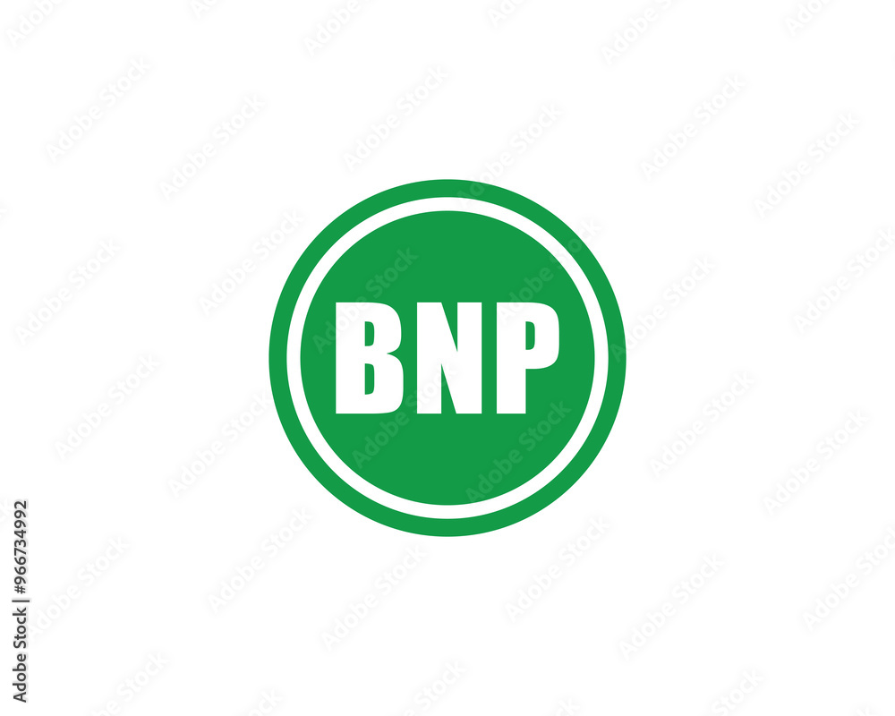 BNP Logo design vector template. BNP BNP Logo design vector template. BNP