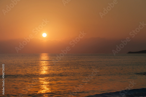 sunrise at the beach