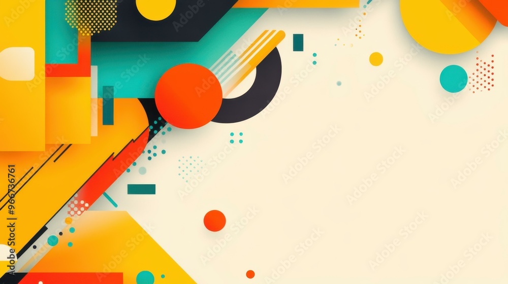 Eyecatching abstract yellow backdrop with fluid shapes, offering a modern and playful twist to flat illustration art. Eyecatching abstract yellow backdrop with fluid shapes, offering a modern and playful twist to flat illustration art.
