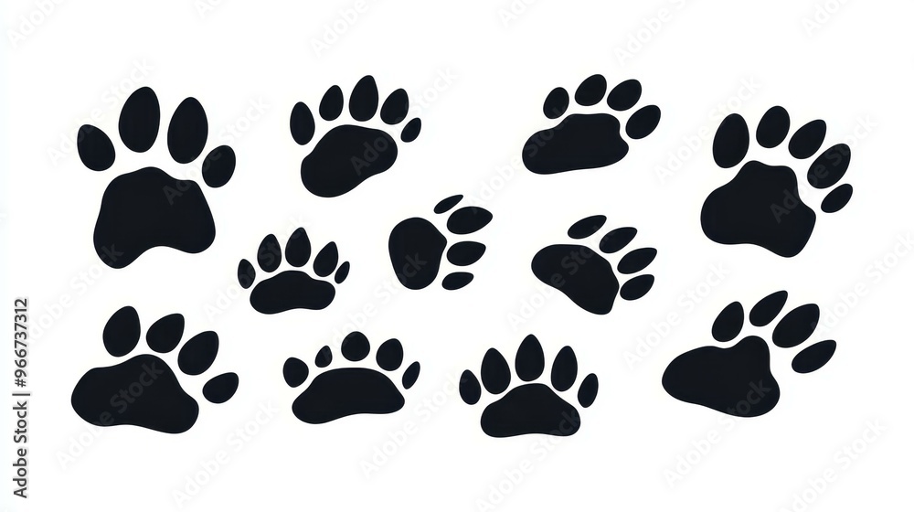 Cat and tiger claw scratch marks showcase fierce paws, perfect for creative designs and print work on a clean background. Cat and tiger claw scratch marks showcase fierce paws, perfect for creative designs and print work on a clean background.