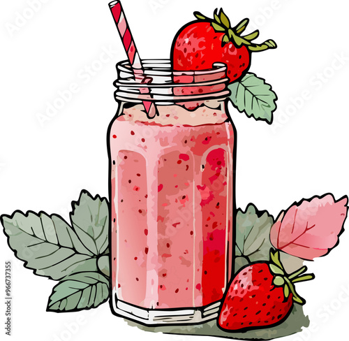 strawberry juice splash