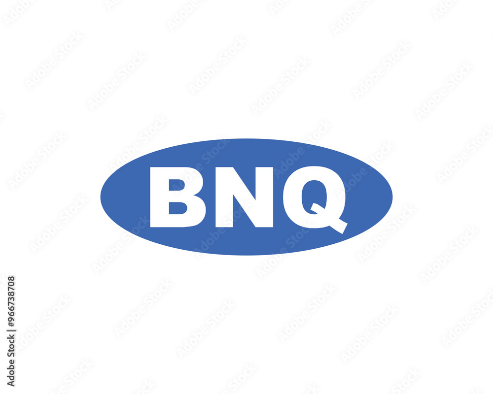 BNQ logo design vector template. BNQ BNQ logo design vector template. BNQ