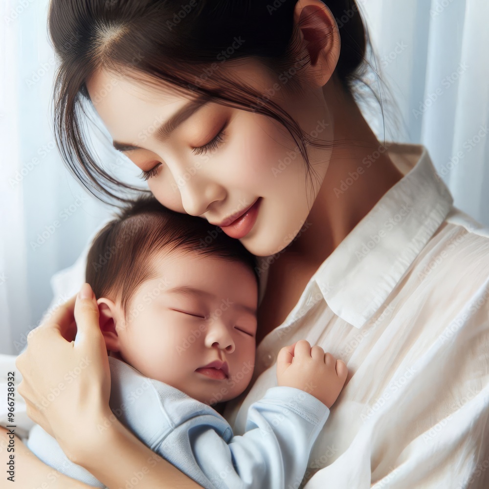 Tender moment between a young mother and her baby на прозрачном изолированном фоне
Tender moment between a young mother and her baby на прозрачном изолированном фоне