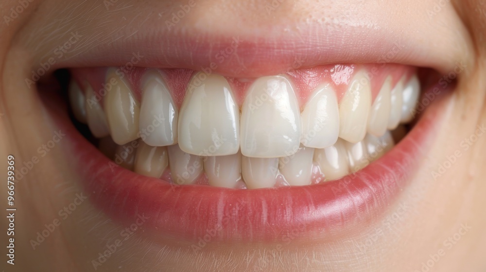 Close-Up of a Healthy Smile Close-Up of a Healthy Smile