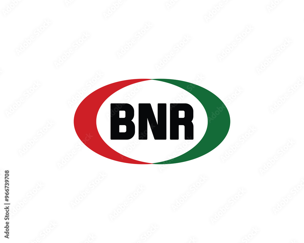 BNR logo design vector template. BNR BNR logo design vector template. BNR