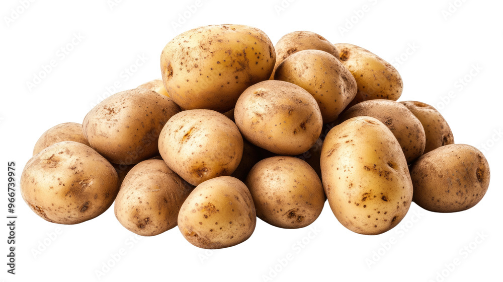 potatoes on a transparent background potatoes on a transparent background