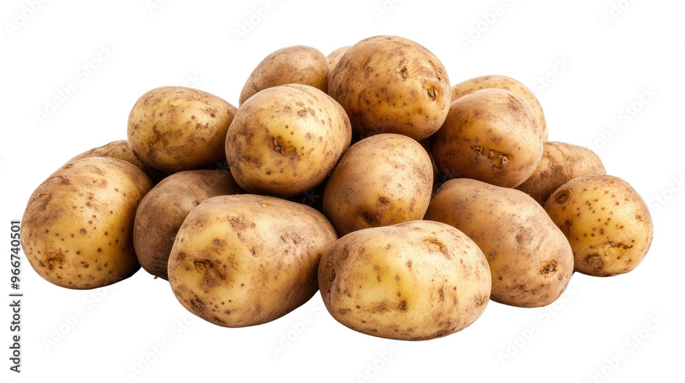 potatoes on a transparent background potatoes on a transparent background