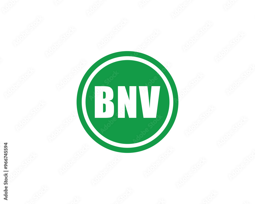BNV Logo design vector template. BNV BNV Logo design vector template. BNV
