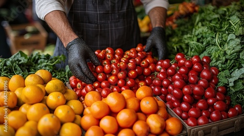 Fresh Produce at the Market photo