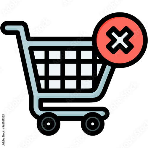 Empty Shopping Cart Icon