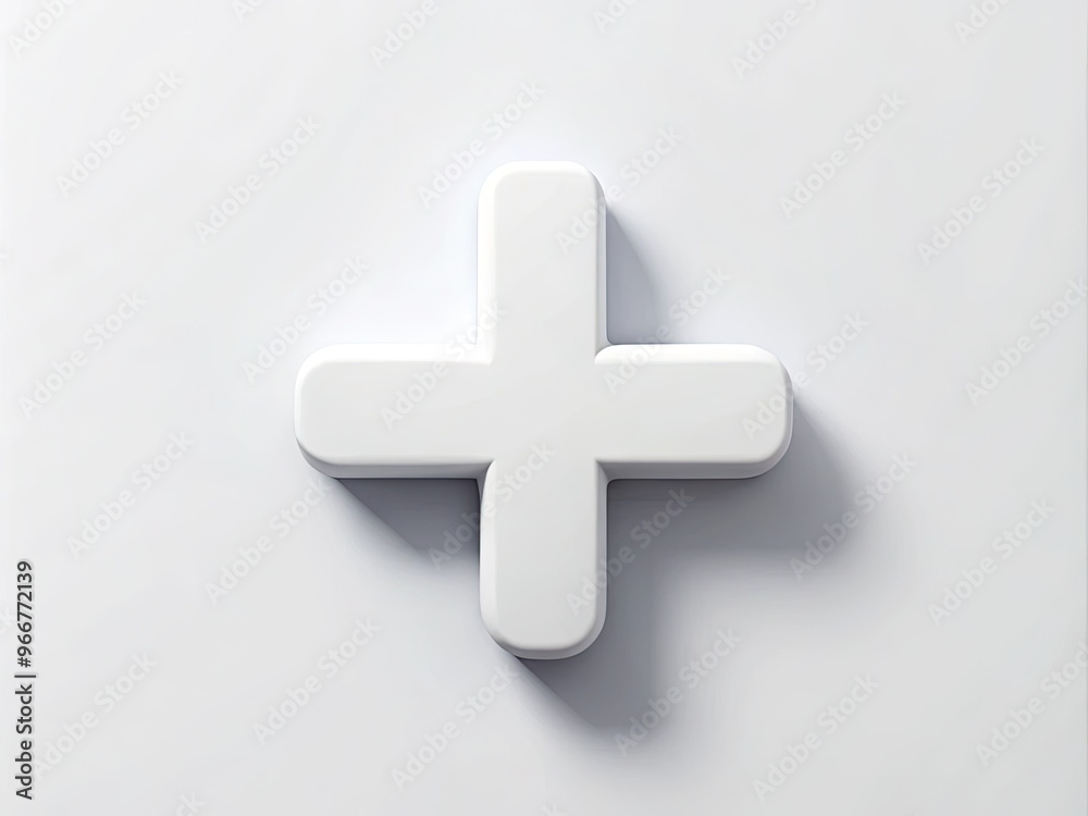 A minimalist white plus sign icon isolated on a clean background, symbolizing addition, growth, and positivity, perfect for modern designs and digital applications. A minimalist white plus sign icon isolated on a clean background, symbolizing addition, growth, and positivity, perfect for modern designs and digital applications.